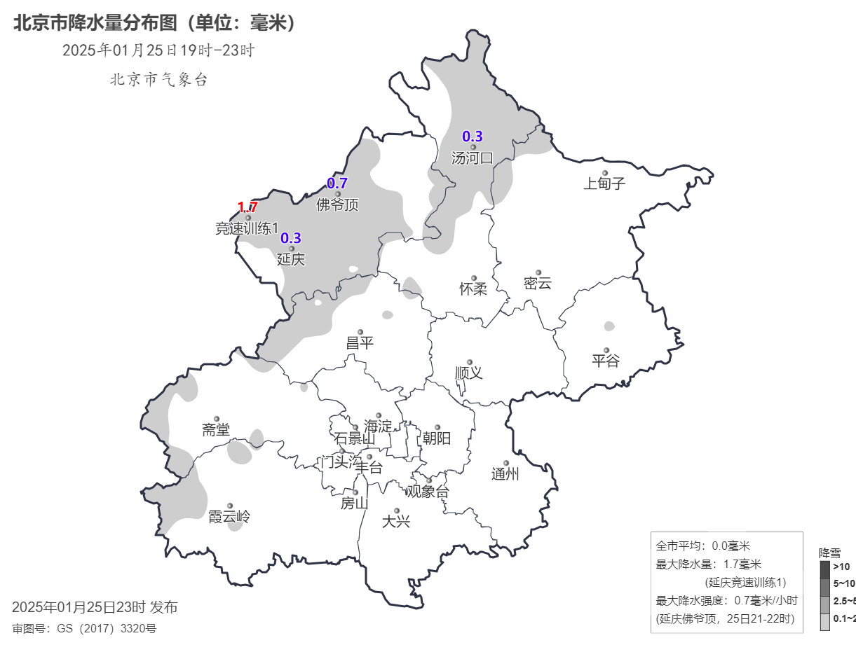 乌兹别克斯坦-埃及_北京城区西部开始飘雪乌兹别克斯坦-埃及，后半夜降雪将影响北京大部