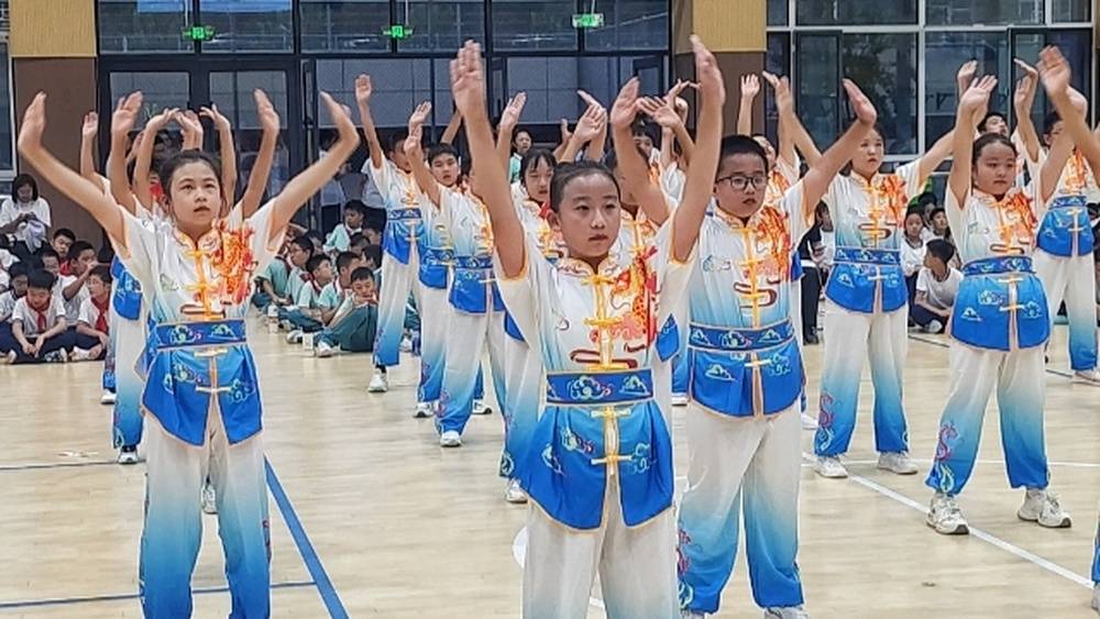 那不勒斯(女）vVs 帕尔马（女）_淄博市张店区龙凤苑中学初一级部军训会操展演圆满落幕