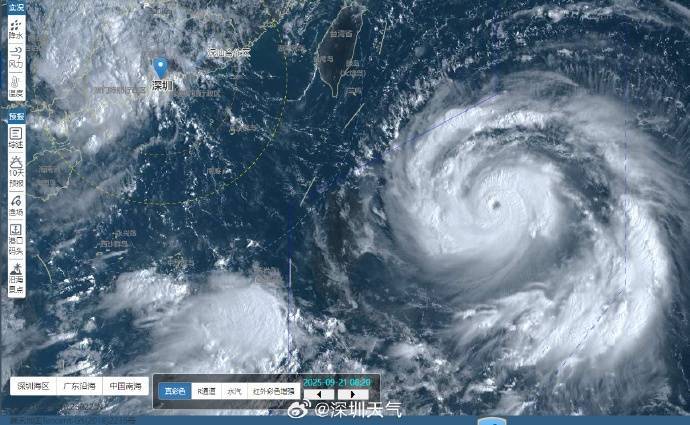 网页里的某些赛事有的“中”字是什么意思?_“风王”诞生!迅速逼近!深圳知名景区闭园网页里的某些赛事有的“中”字是什么意思?,分区暴雨红色预警生效中→