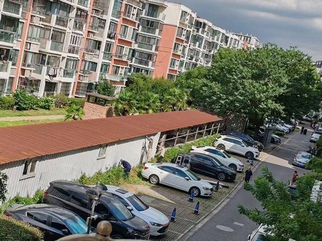 皇冠信用盘如何注册_上海居民投诉后傻眼:只拆了一半!小区绿化被大量铁皮房霸占皇冠信用盘如何注册,还有人住?居民直指小区公共收益疑云